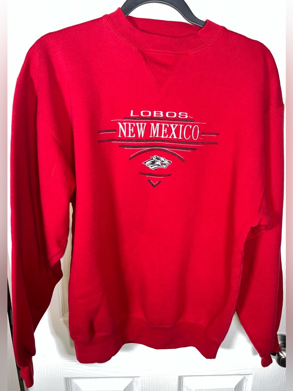 Men’s Cadre Athletic University of New Mexico UNM Lobos Crew Neck Sweatshirt
